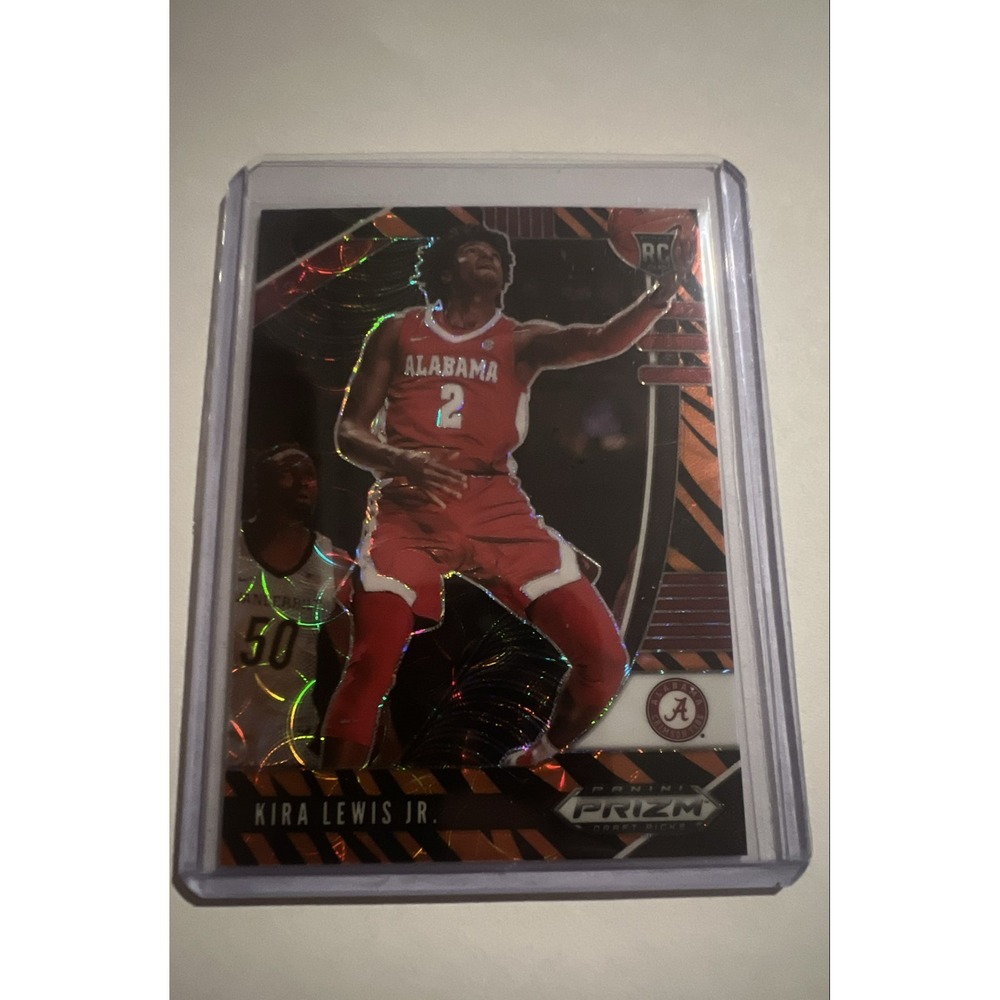 2020-21 Panini Prizm Draft Picks - Kira Lewis Jr. #24 Choice Tiger Stripes Prizm